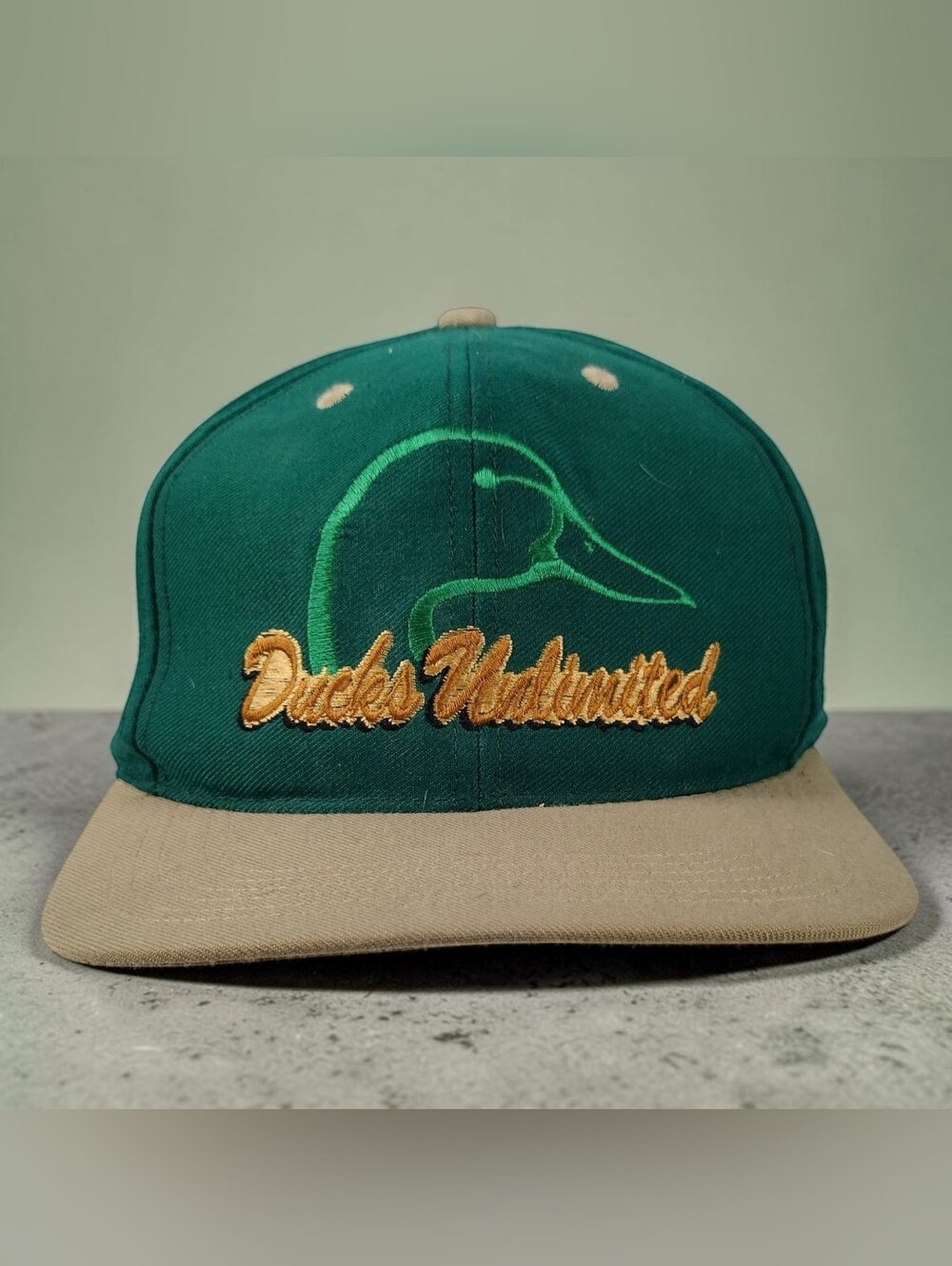 vintage ducks unlimited Outdoor Hunting Snapback Hat Woodsman Cabin Collection